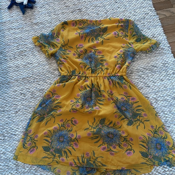 Madewell yellow flower sundress - Picture 5 of 6